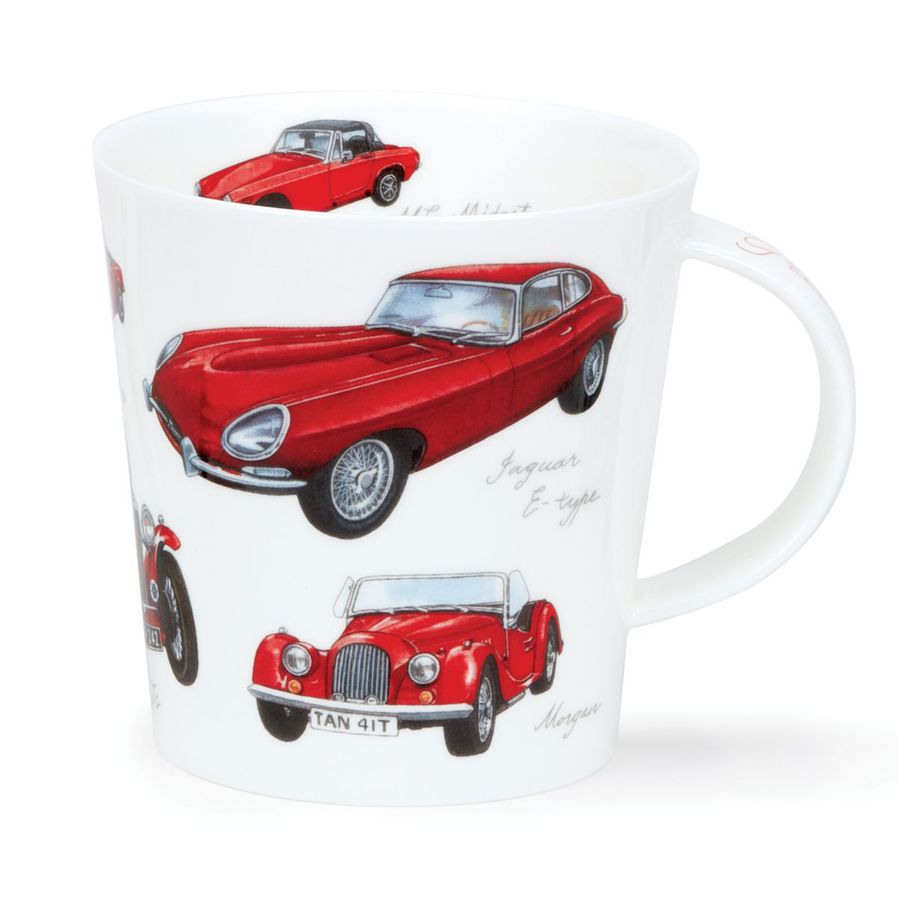 Dunoon Great Classic Cars Red Mug image 0